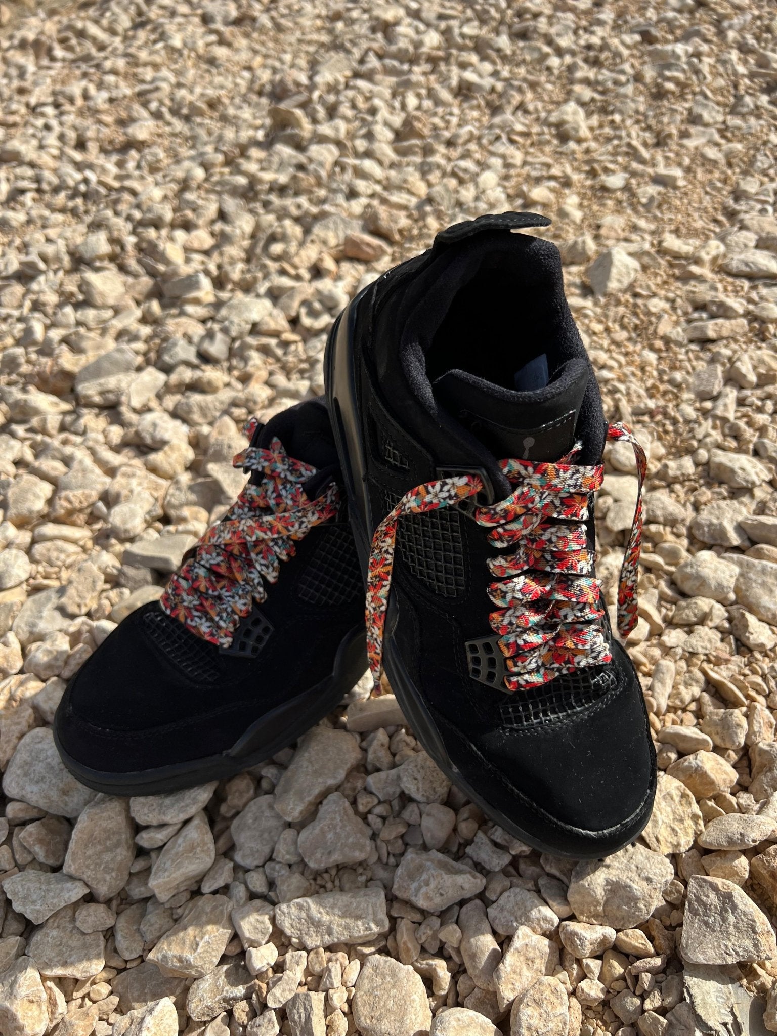 Orange flowery - relaced