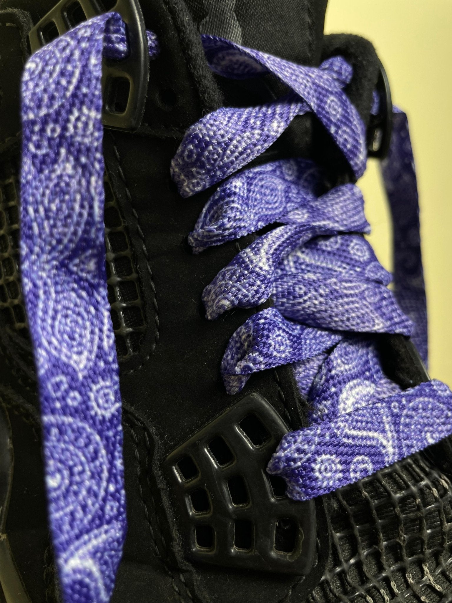 Purple Paisley - relaced