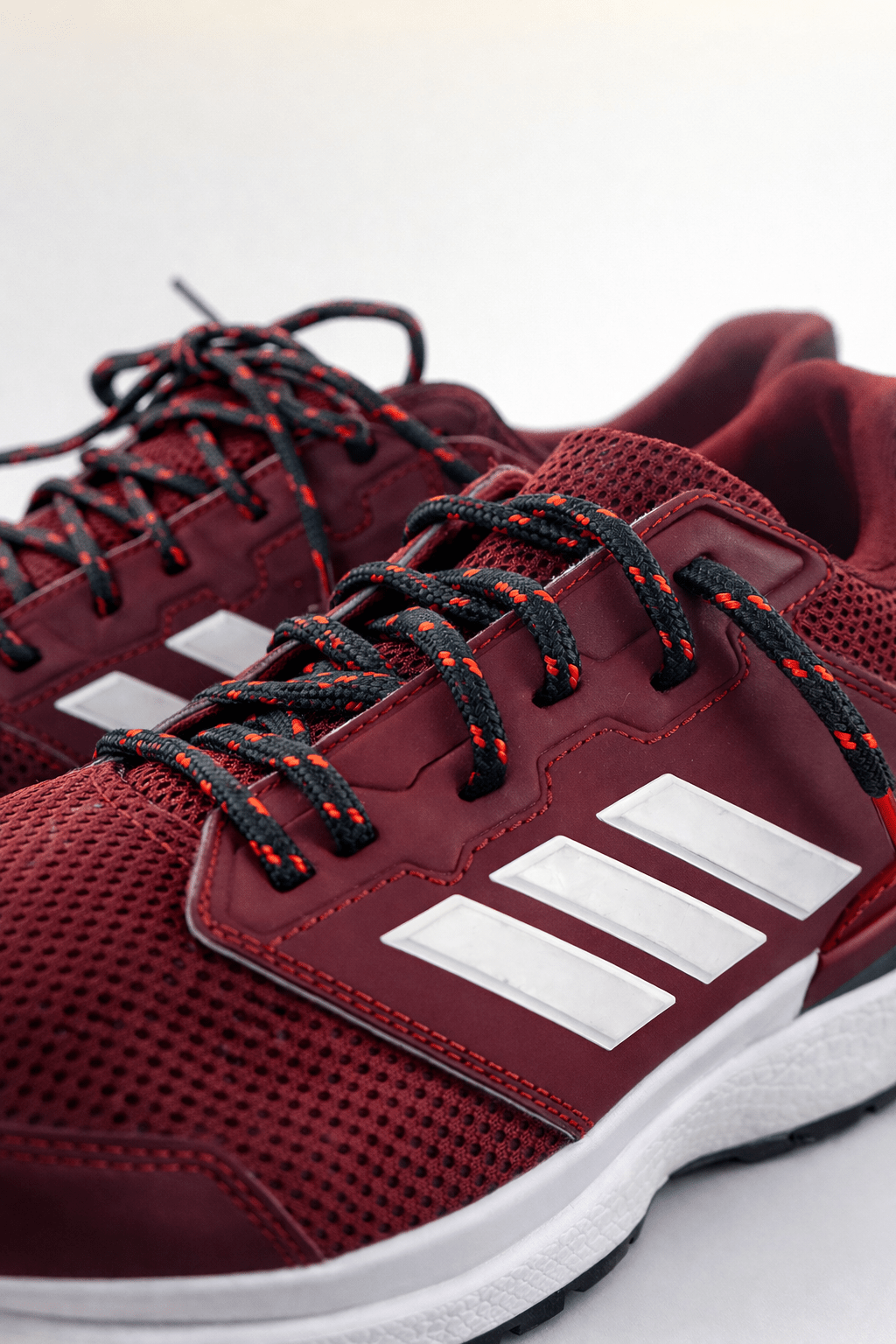 Red - Black Twined - relaced