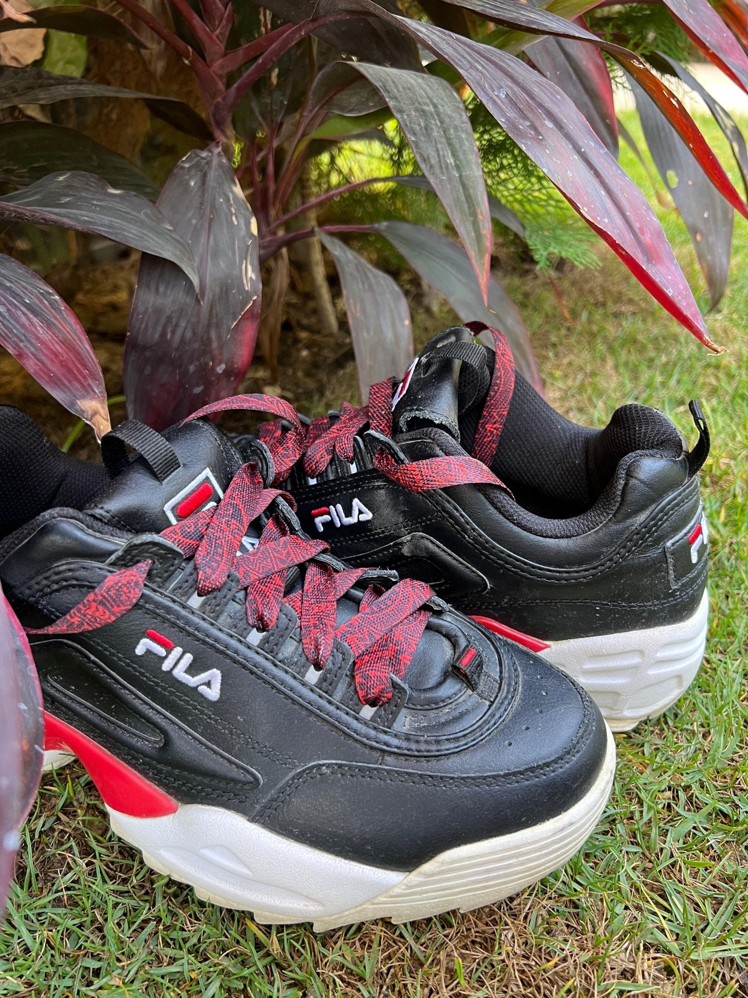 Red Paisley - relaced