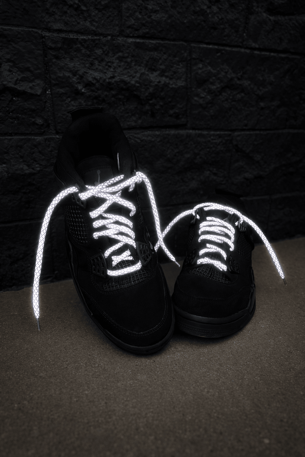 White - Reflective - relaced