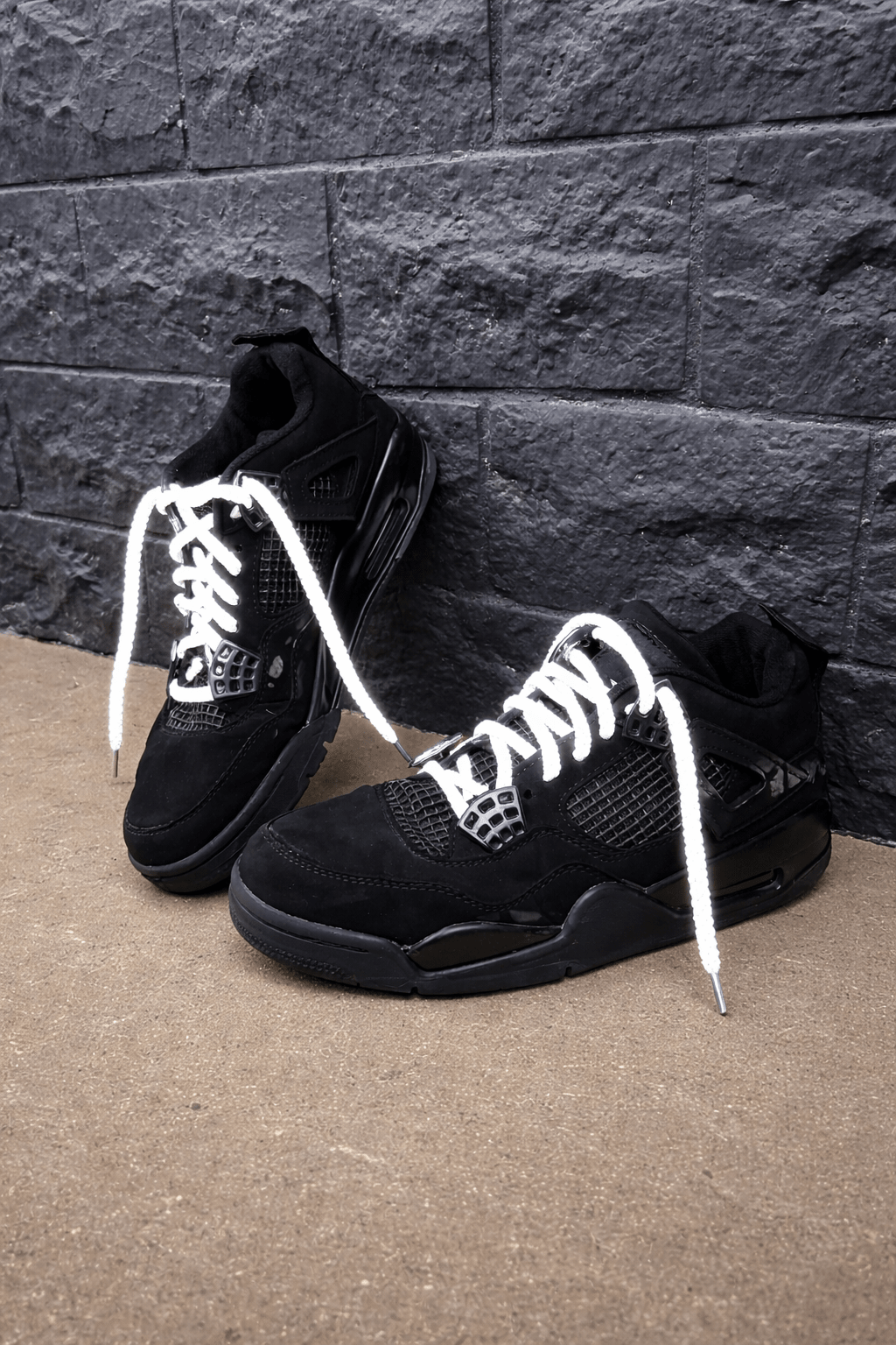 White - Reflective - relaced